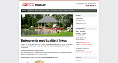 Desktop Screenshot of ewallbygg.se